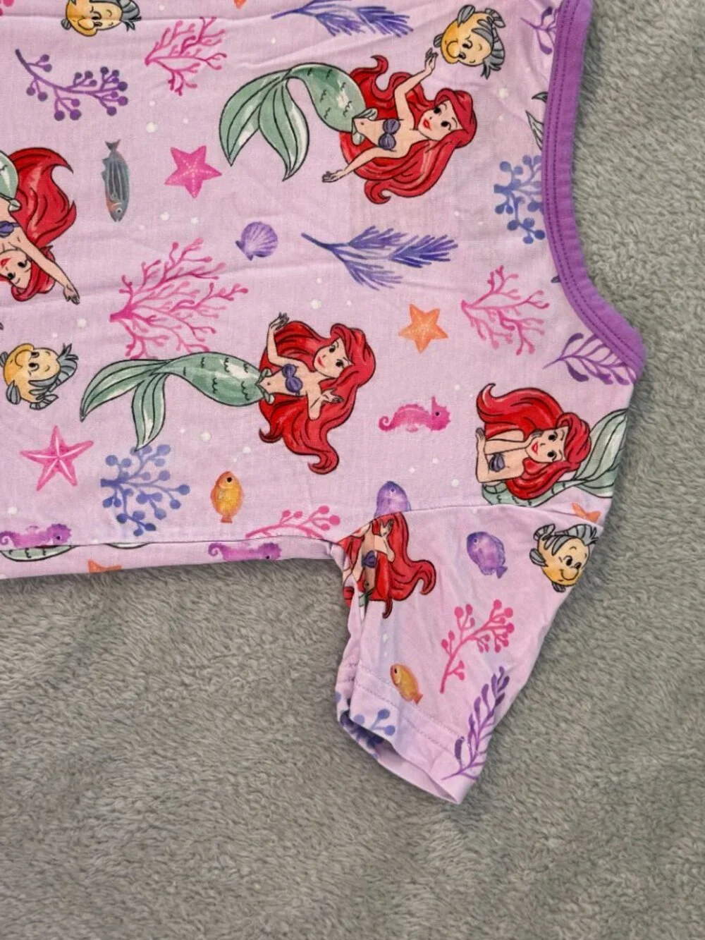 Little Sleepies Disney The Little Mermaid Pajama Set, 3T